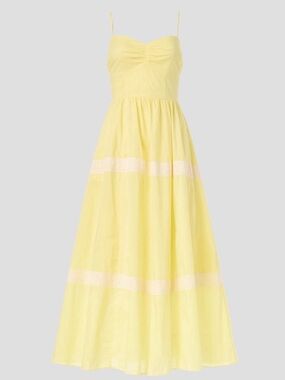 Jason Wu Pale Yellow Maxi Dress
